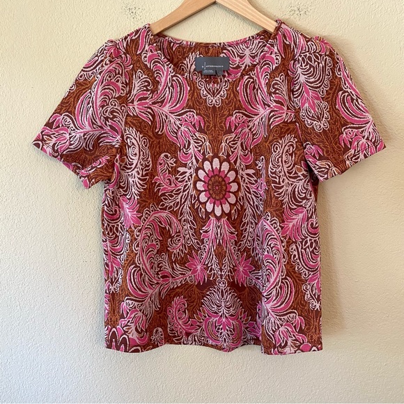 Anthropologie Demeter Paisley Tee - Picture 2 of 7